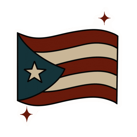 Puerto Rico Flag Sticker
