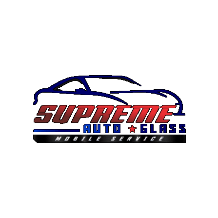 Supreme Glass Sticker