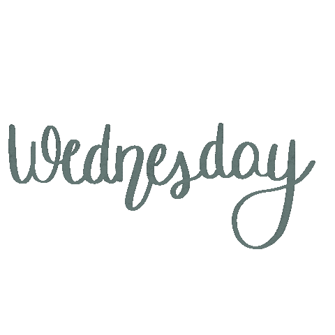 Wednesday Sticker