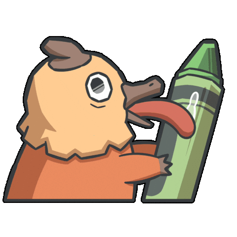 Platypus Sticker by DillybyDally