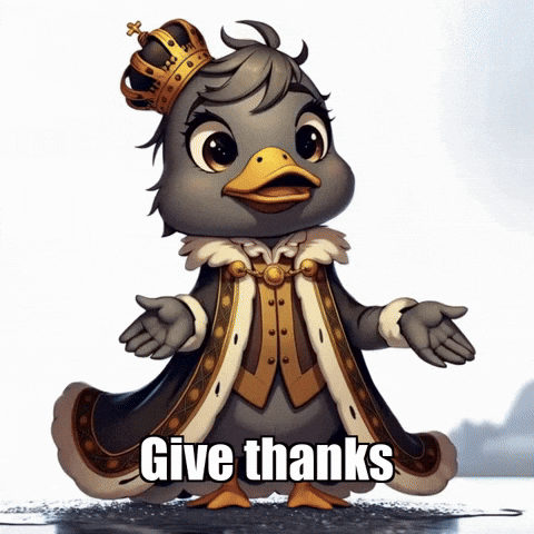 Give Thanks Wisdom GIF by sirduckbeth