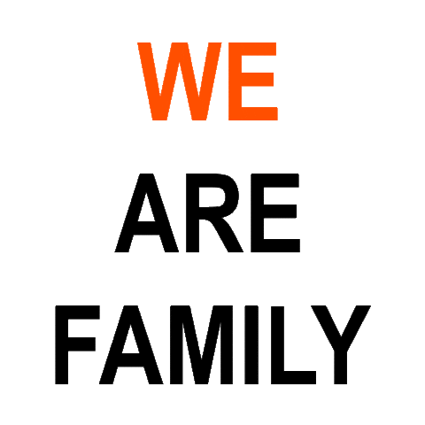 We Are Family Sticker by designofficesfamilie