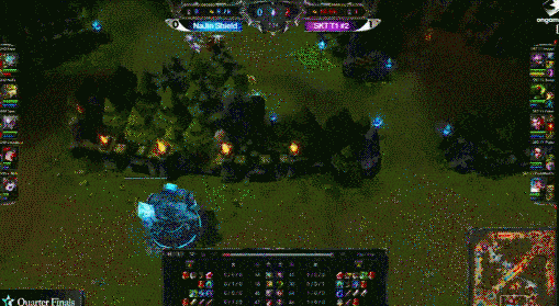 league