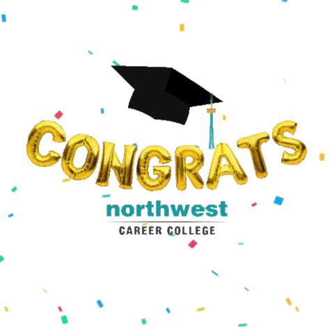Congratulations Ncc GIF by Northwest Career College