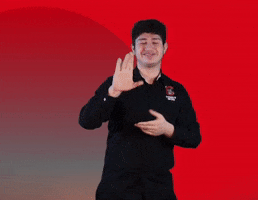 American Sign Language Lol GIF by CSDRMS