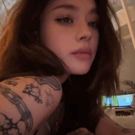 Cute Girl Flirting GIF