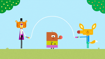 Reunion Skipping GIF by Hey Duggee