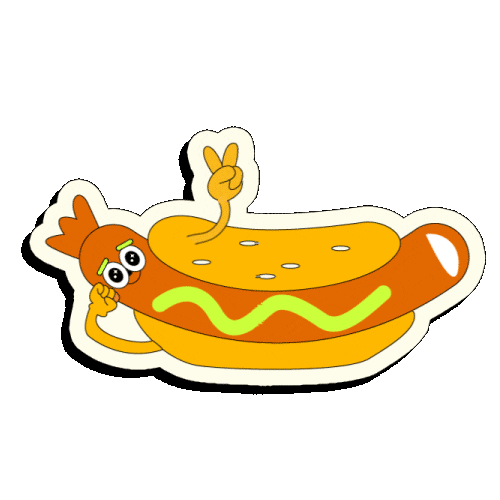 Hotdog Sticker by WWF France