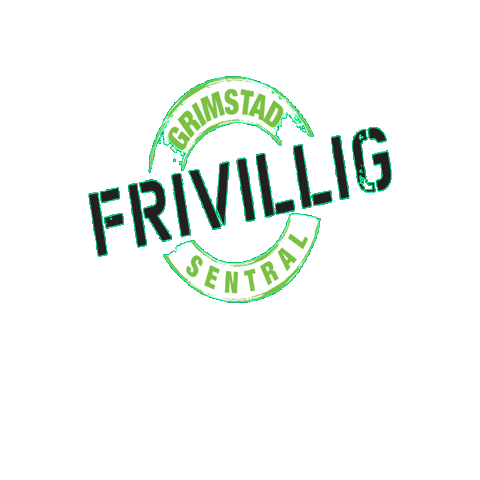 Grimstad Frivilligsentralen Sticker