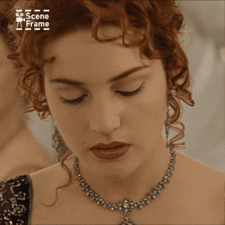 Blushing Kate Winslet GIF