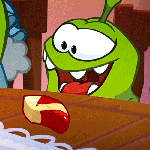 Sweet Tooth Candy GIF by Om Nom