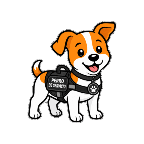 Service Dog Sticker by Lero Lero