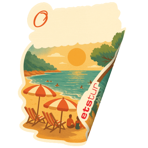 Sun Ets Sticker by Etstur