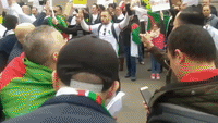 Algerians in London Protest President's Decision to Run for 5th Term