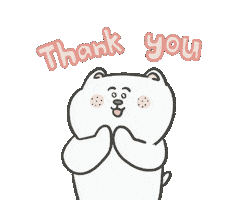 Dog Thank You Sticker
