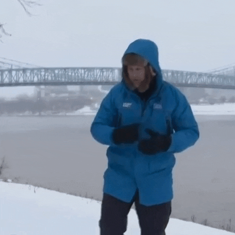 Chris Warren Snow GIF by The Weather Channel