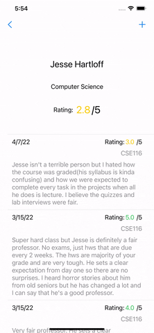 GitHub - UBRateMyProfessor/UBRateMyProfessor: A Professor rating app ...