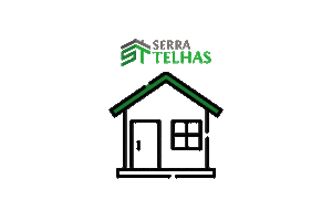 Serra telhas Sticker