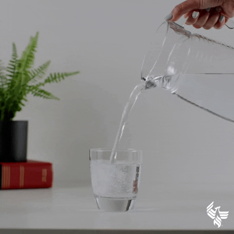 Stay hydrated drink water gif by university of phoenix - find & share on giphy