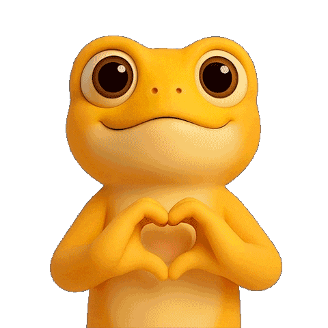 Love You Hearts Sticker by Turbo Toad