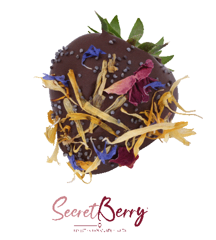Chocolate Box Strawberry Sticker by Secretberry