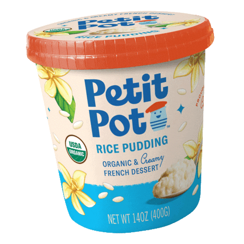 Rice Pudding Vanilla Sticker by Petit Pot