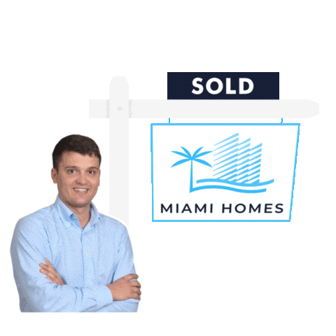 Miami Homes Sticker