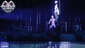 Black Cat Jump GIF by Marvel Universe LIVE!