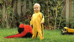 baby ninja GIF