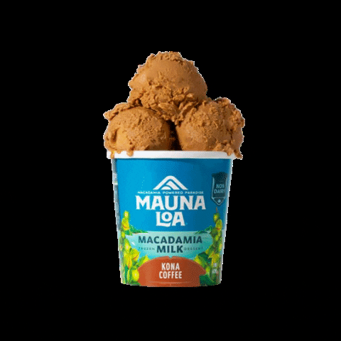Ice Cream Coffee GIF by Mauna Loa