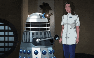 dalek eye stalk GIF by Doctor Who