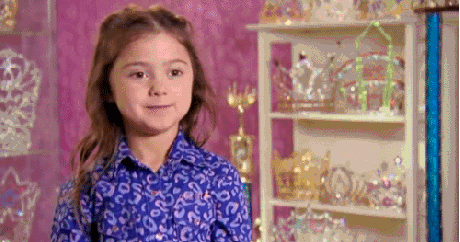 happy toddlers and tiaras GIF