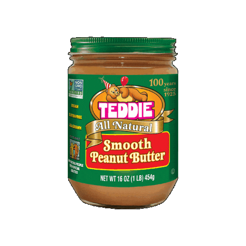 Celebrate Teddy Bear Sticker by Teddie Peanut Butter