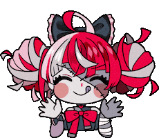Happy Girl Sticker