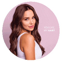 Ariana Grande Brunette Sticker by Christina White Salon