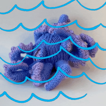 Under The Sea Octopus GIF by TeaCosyFolk