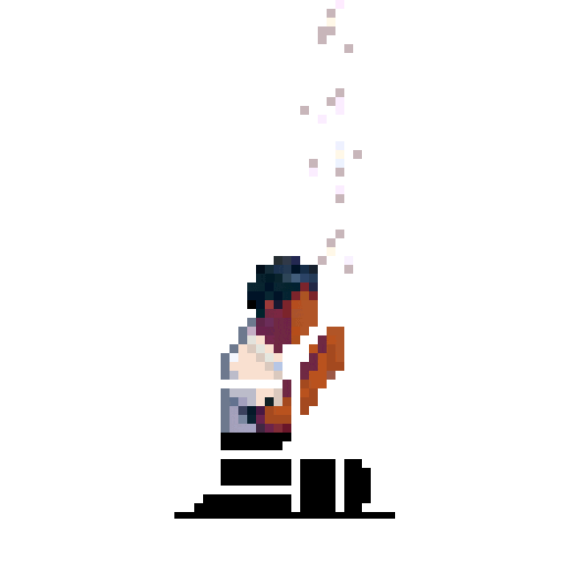 Pixel Love Sticker