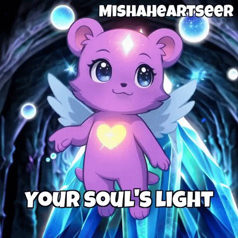 Crystal Glow GIF by MishaHeartseer