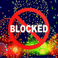 Fireworks Youre Blocked GIF