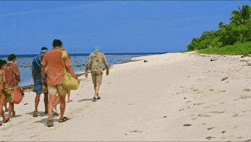 Beach Walking GIF by Survivor CBS