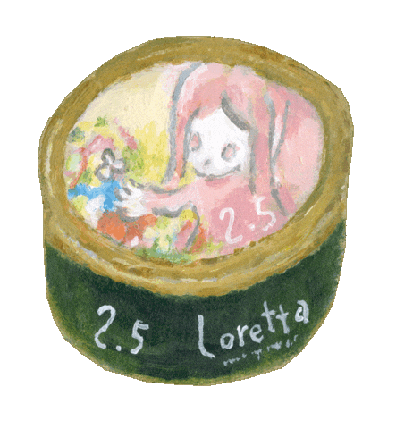 Loretta Sticker by tintbar