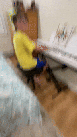Piano Jamming GIF