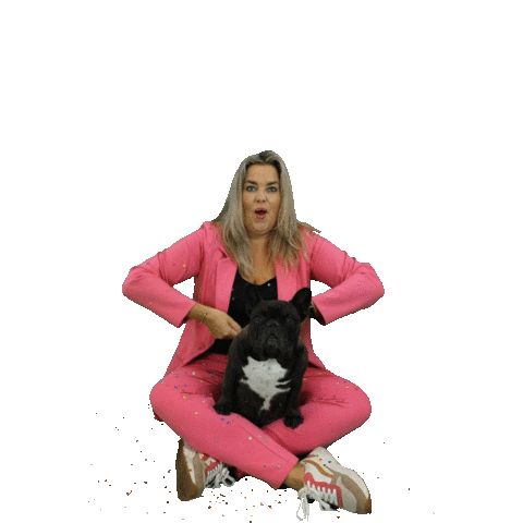 Happy Confetti Sticker by LanaBandana Dogwear