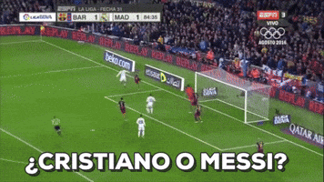 gabrielvargasbrizuela barcelona real madrid messi cristiano ronaldo GIF