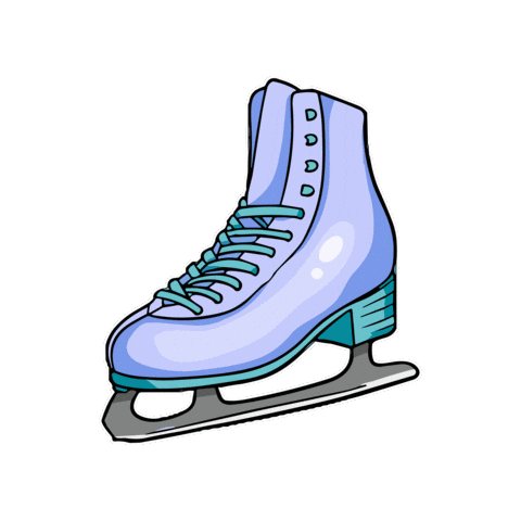 Ice Skate Sticker by adultsskatetoo