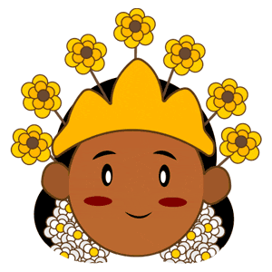 Keong Mas Sticker