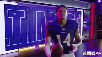Tossing Kyle Hamilton GIF by Baltimore Ravens