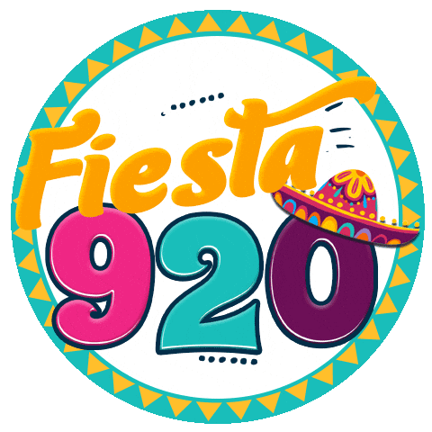 Green Bay Fiesta Sticker by Resch Center Complex