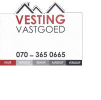 Vesting Vastgoed Sticker