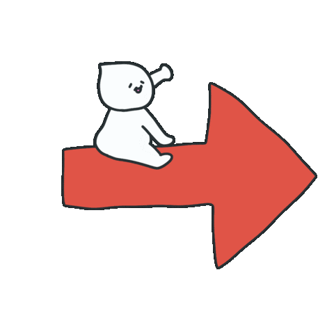 矢印 Go Sticker